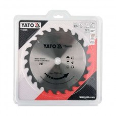 YATO Disc circular pentru lemn 235X24TX25.4mm..